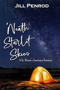 Cover of 'Neath Starlit Skies, a tent beneath the stars