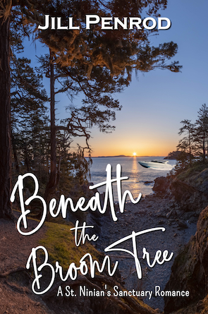 Cover of Beneath the broom tree, a coastal sunset