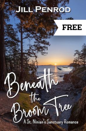 Cover of Beneath the Broom Tree with a banner stating it is a free book